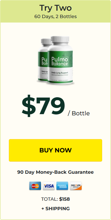 PulmoBalance 1 Bottle 30-Day Supply